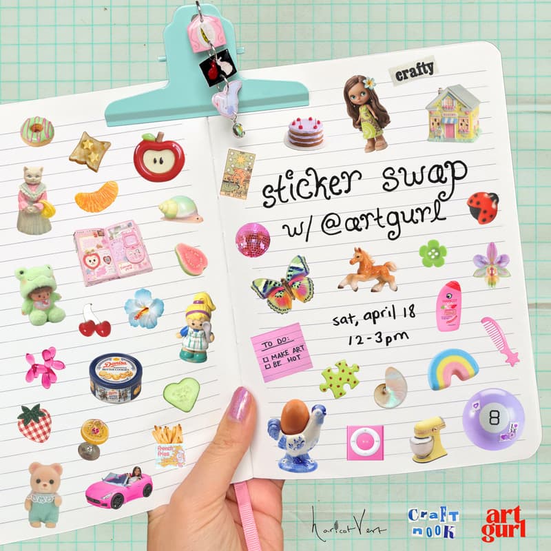 Cover Image for sticker swap w/ @artgurl__