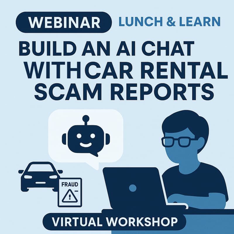 Cover Image for [Workshop] Build an AI Chat with Car Rental Scam Reports