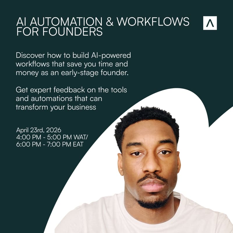 Cover Image for AI Automation & Workflows for Early Stage Founders