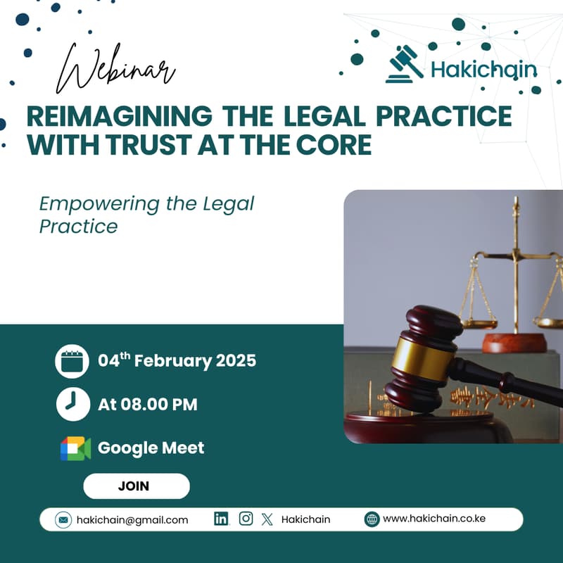 Cover Image for Webinar: Reimagining the legal practice with trust at the core