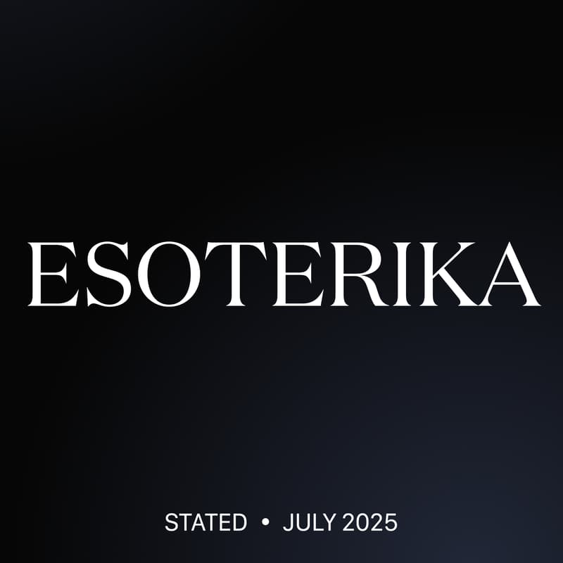 Cover Image for Esoterika's July Stated Meeting