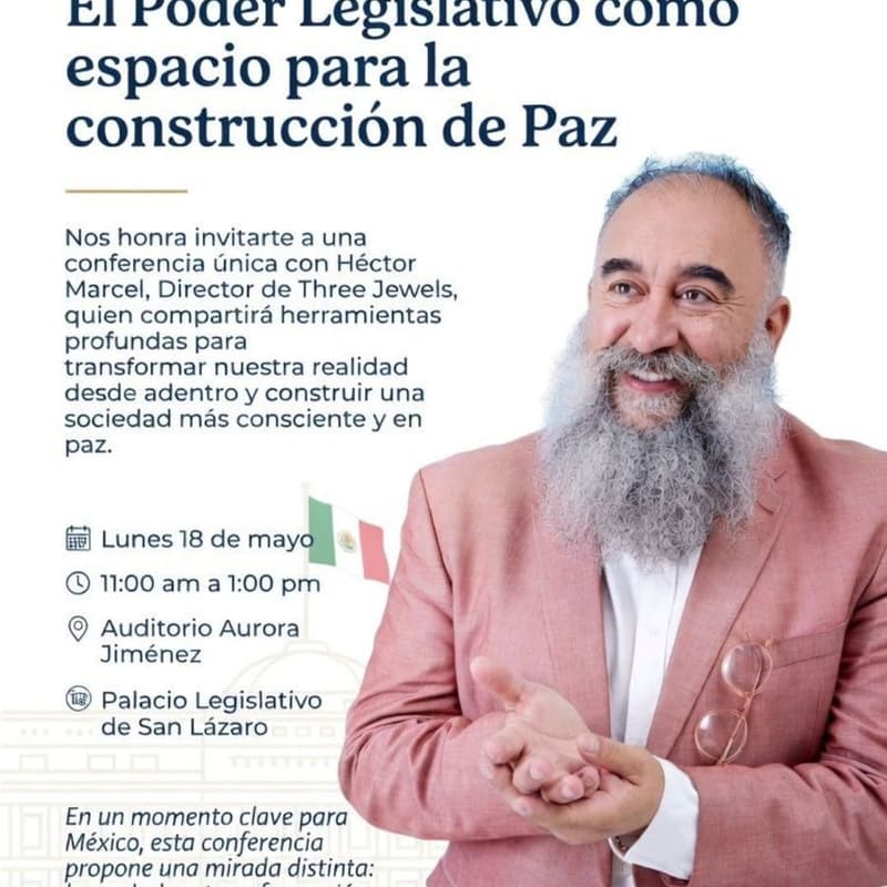 Cover Image for Conferencia Magistral: El Poder Legislativo como espacio para la construccion de Paz
