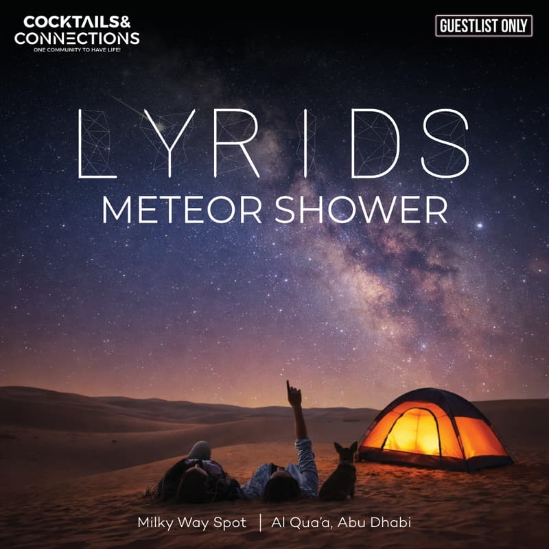 Cover Image for Night of Thousand Stars | Lyrids Meteor Shower Camp