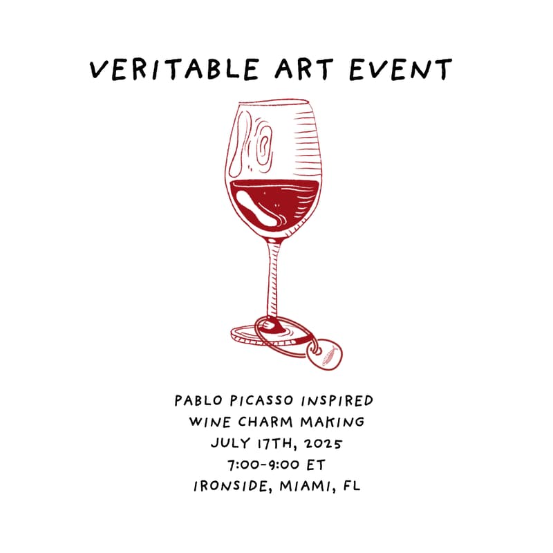Cover Image for Pablo Picasso Inspired Wine Charm Making