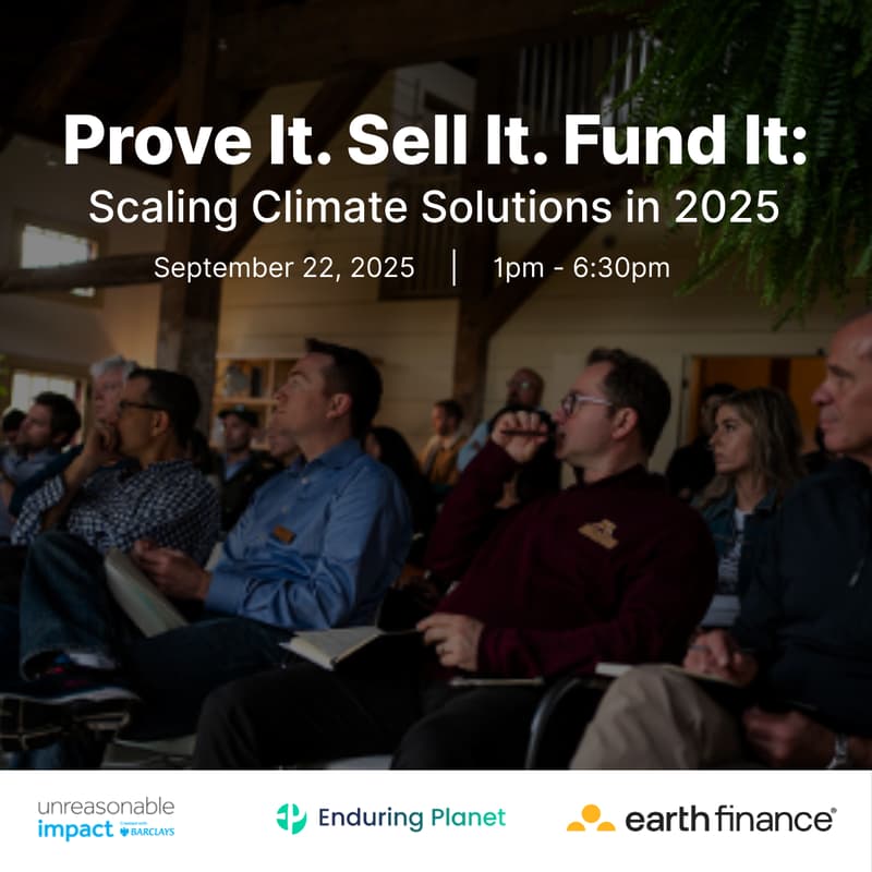 Cover Image for NYCW: Prove It. Sell It. Fund It: Scaling Climate Solutions in 2025