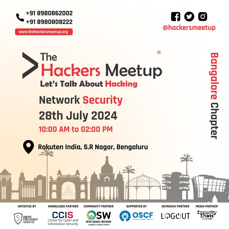 Cover Image for The Hackers Meetup Bangalore