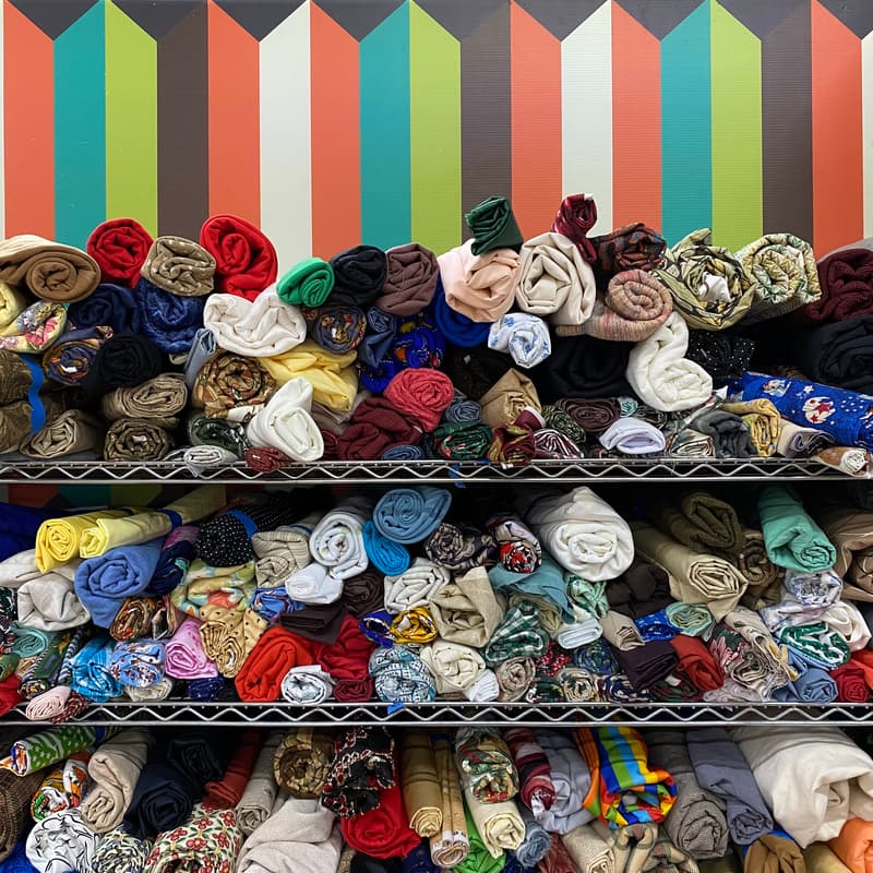 Cover Image for Rolling Fabric Donations