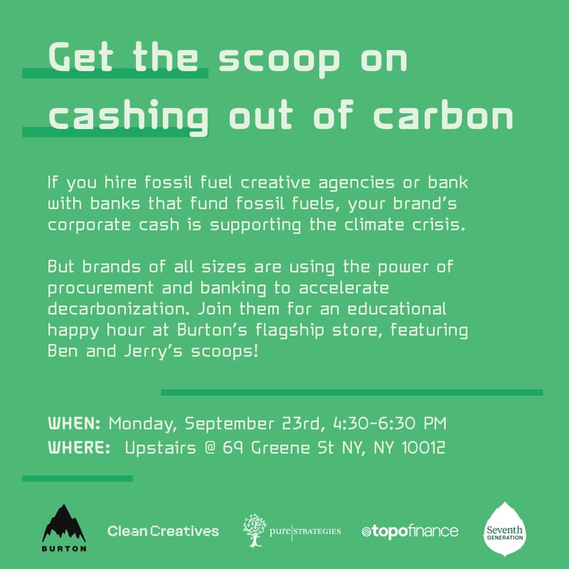 Cover Image for Cashing Out of Carbon: Case Studies, Ben and Jerry’s Ice Cream Social, and Drinks!