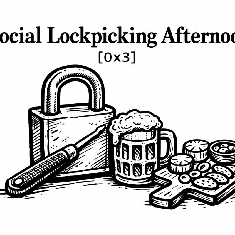 Cover Image for Social Lockpicking Afternoon 0x3