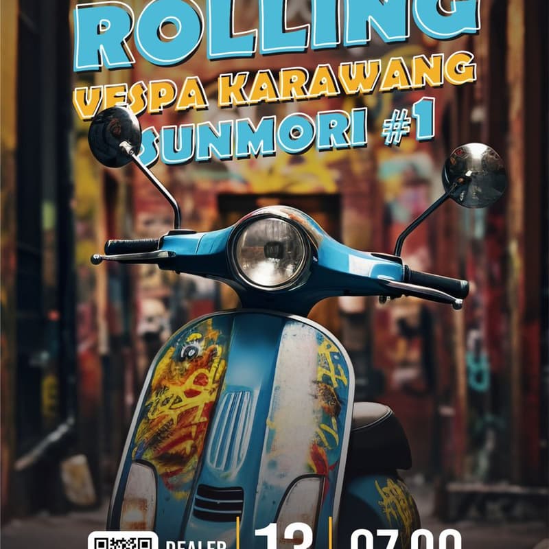 Gambar Sampul untuk ROLLING VESPA KARAWANG VOL.1