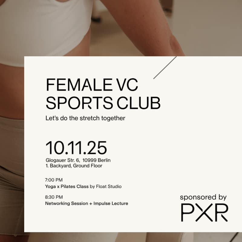 Cover Image for FEMALE VC SPORTS CLUB - Yoga x Pilates & Networking (BER)