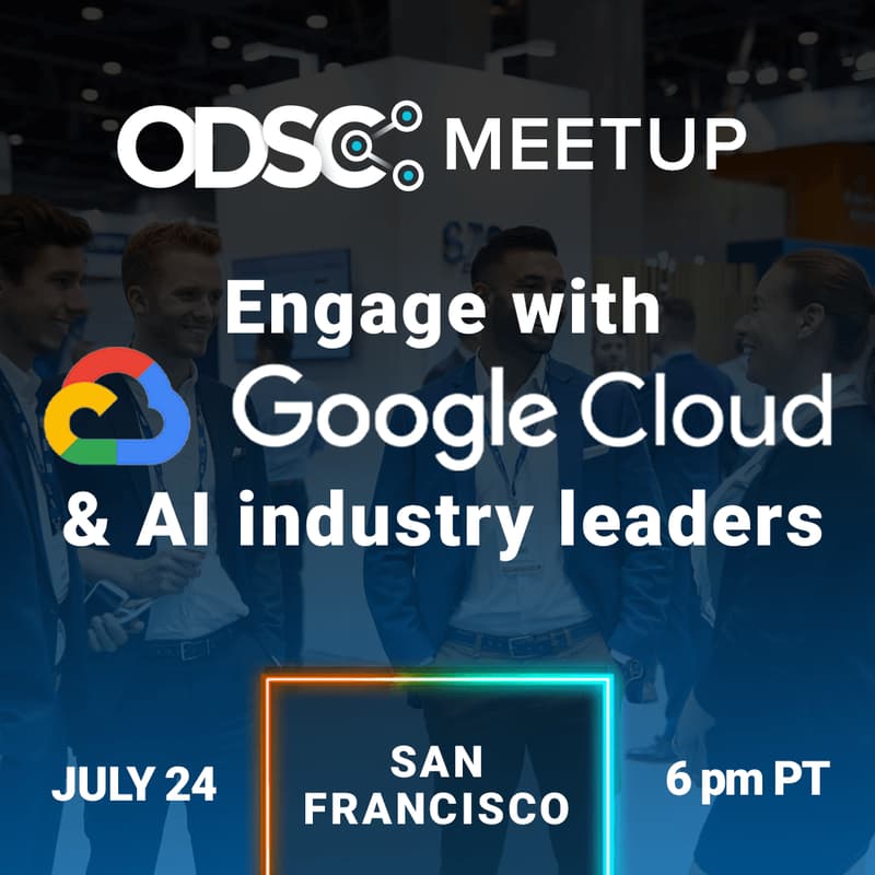 Cover Image for ODSC & Google Cloud AI Meetup in San Francisco, CA