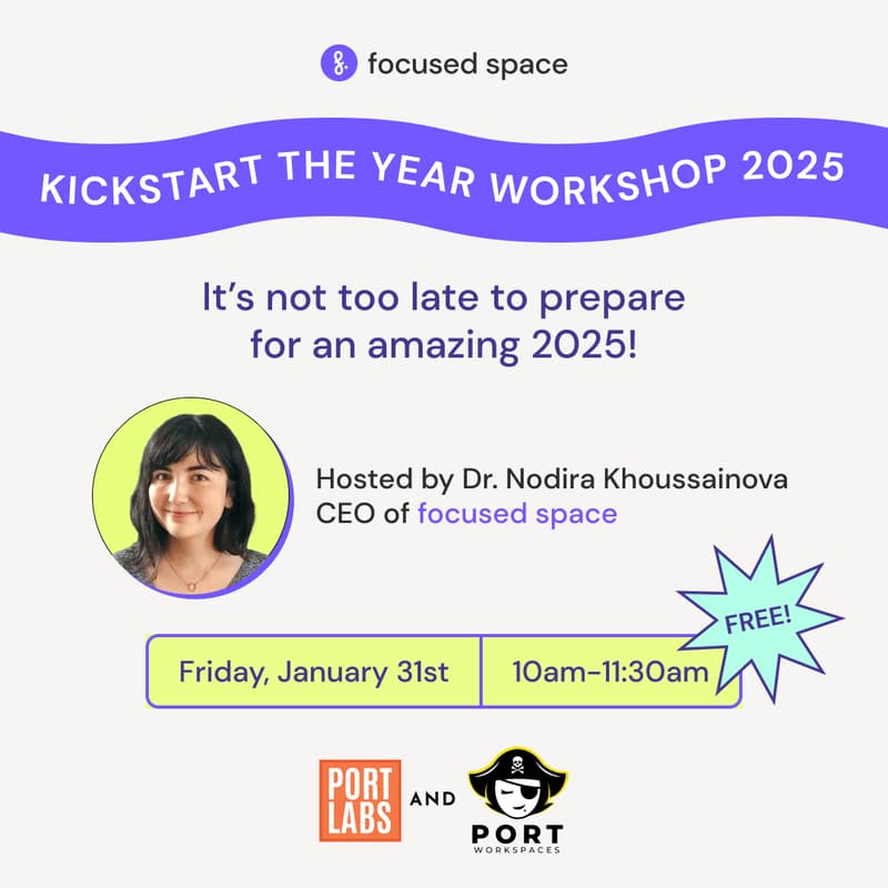 Cover Image for Kickstart the New Year Workshop!