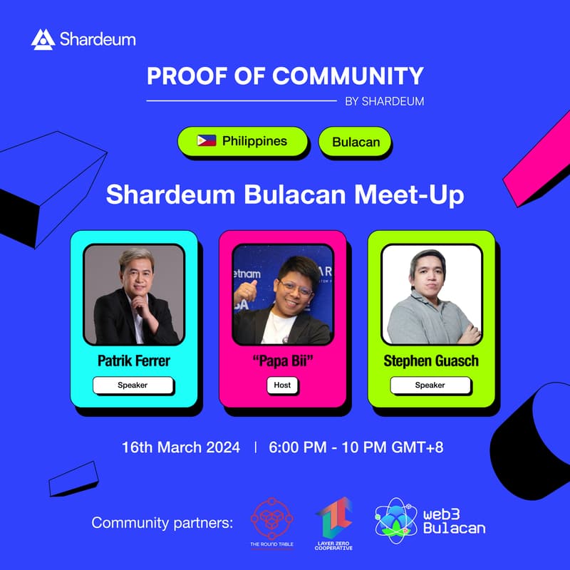 Cover Image for Shardeum Bulacan Web3 Meet up