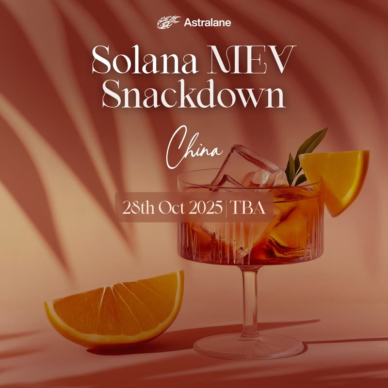 Cover Image for Solana MEV Snackdown: China Edition