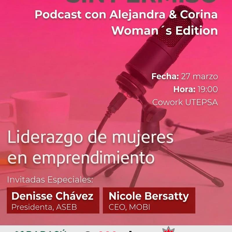 Cover Image for Sin Permiso / Podcast con Alejandra & Corina (Woman´s Edition)