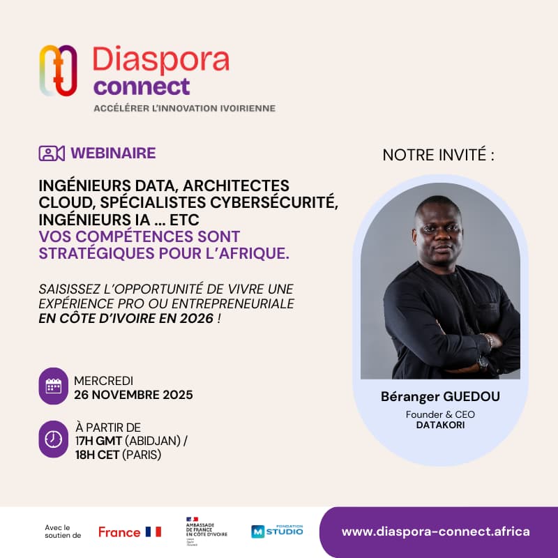 Cover Image for 🌍 Webinaire Diaspora Connect