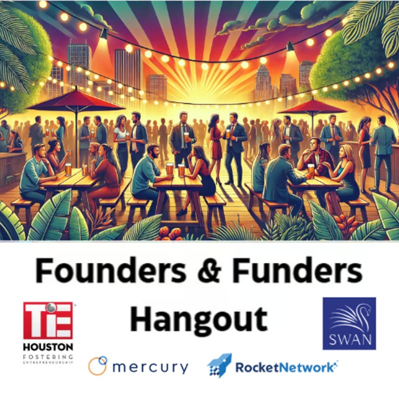 Cover Image for Founders & Funders Happy Hour | Houston