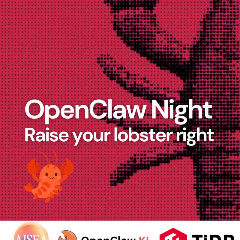 Cover Image for OpenClaw Night: Raise Your Lobster Right