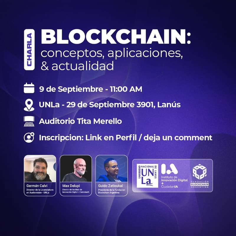 Cover Image for Blockchain: conceptos, aplicaciones & actualidad