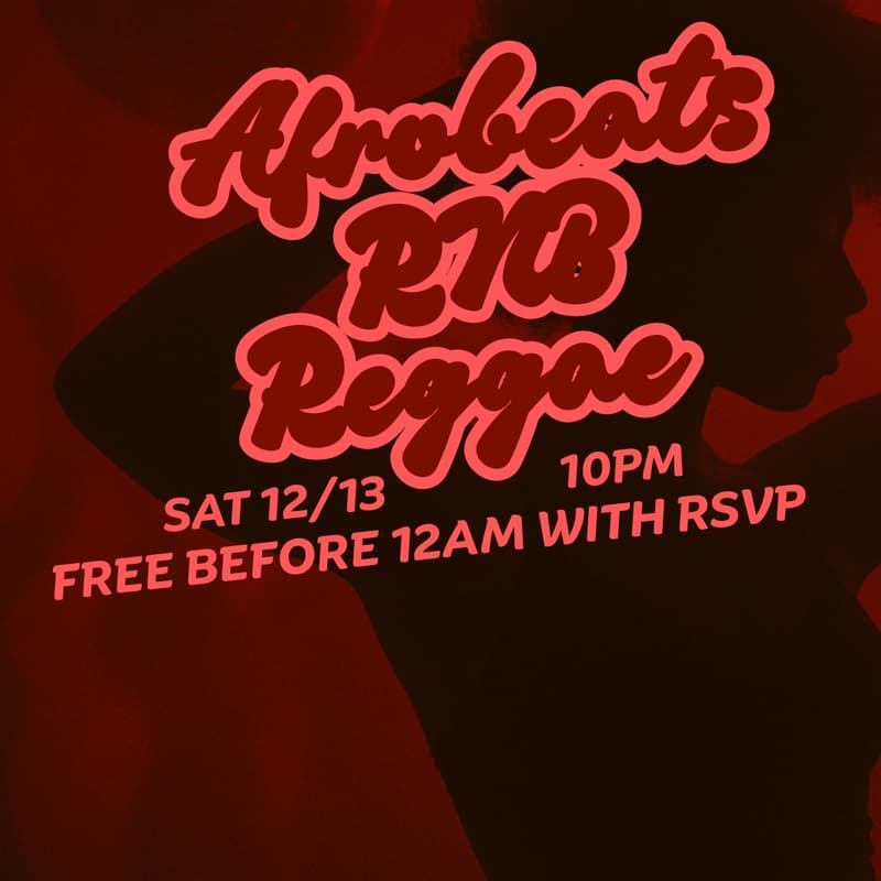 Cover Image for AFROBEATS, RNB & REGGAE