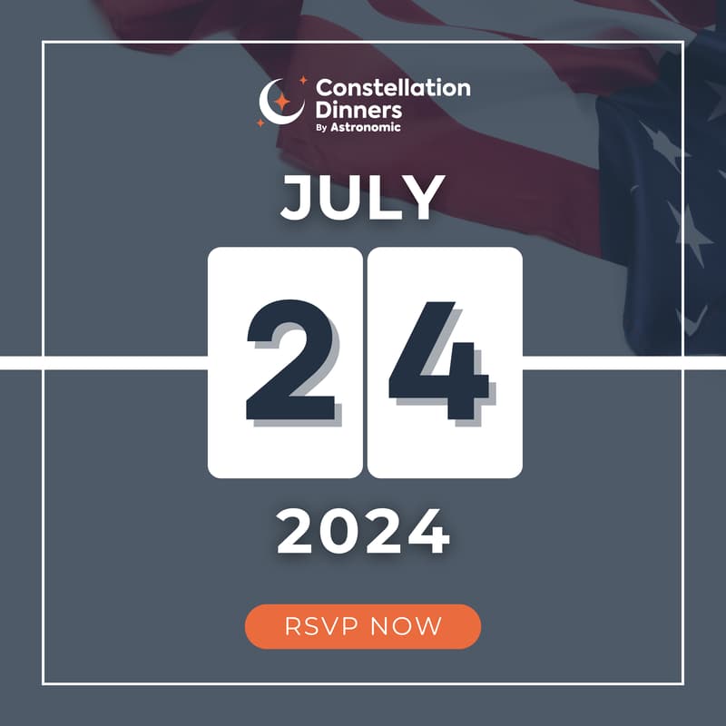 Cover Image for Austin Constellation Dinners on Wed, July 24
