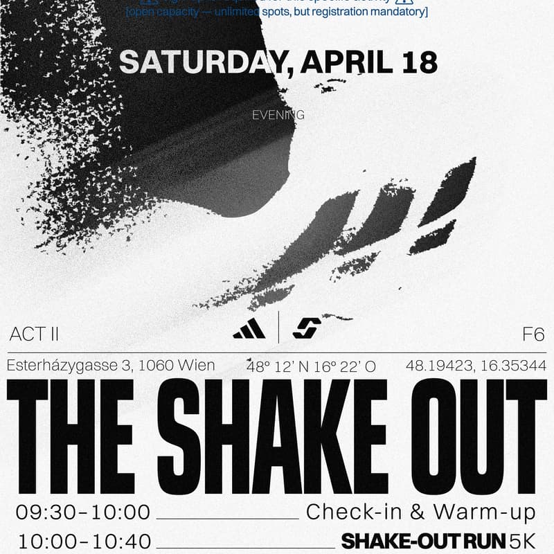 Cover Image for The Shake Out — 5K Run
