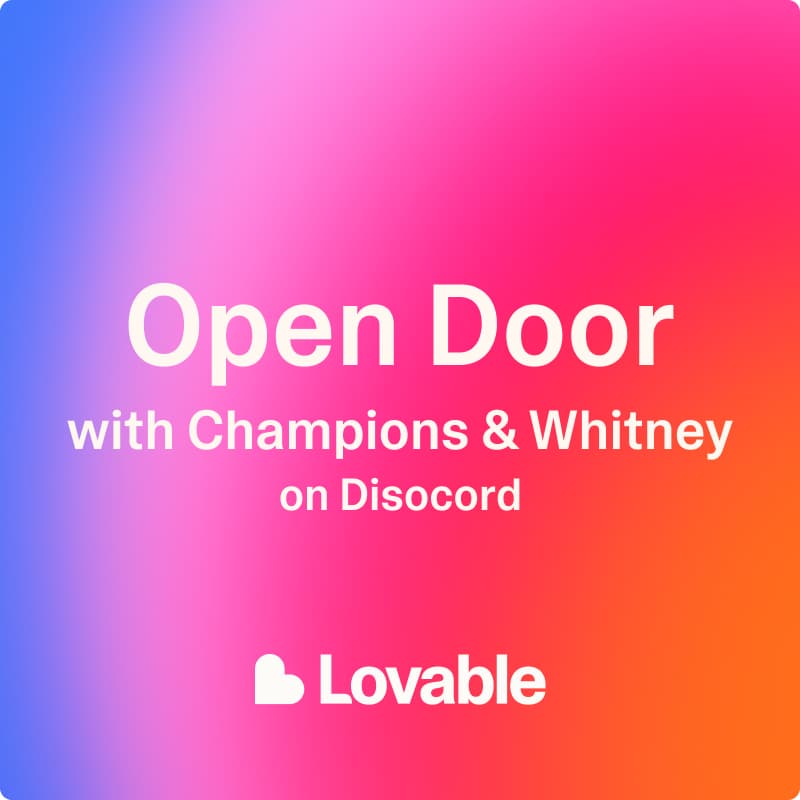 Cover Image for Open Door