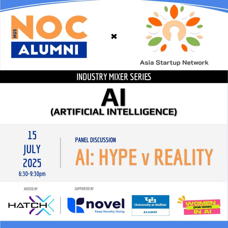 Cover Image for Industry Mixer - AI by #NOCAlumni #ASN