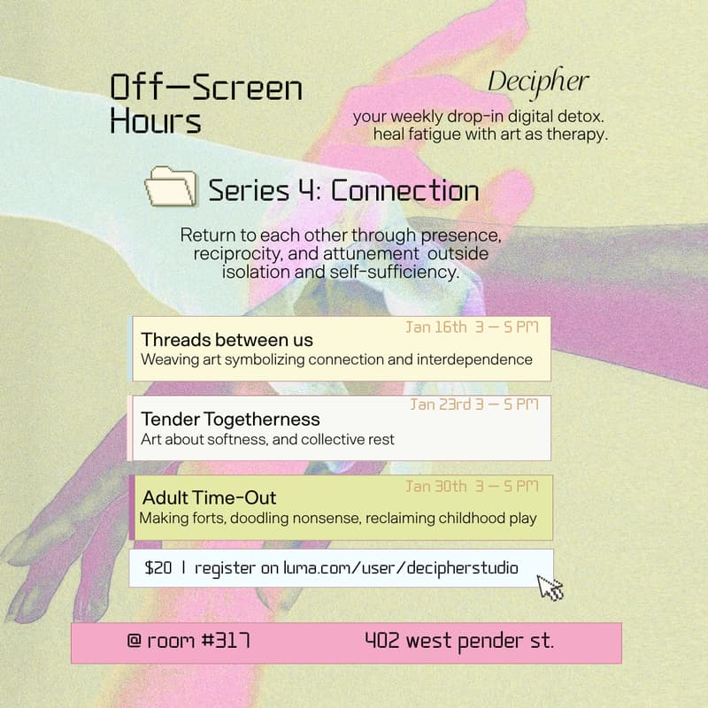 Cover Image for Off Screen Hours: Threads Between Us