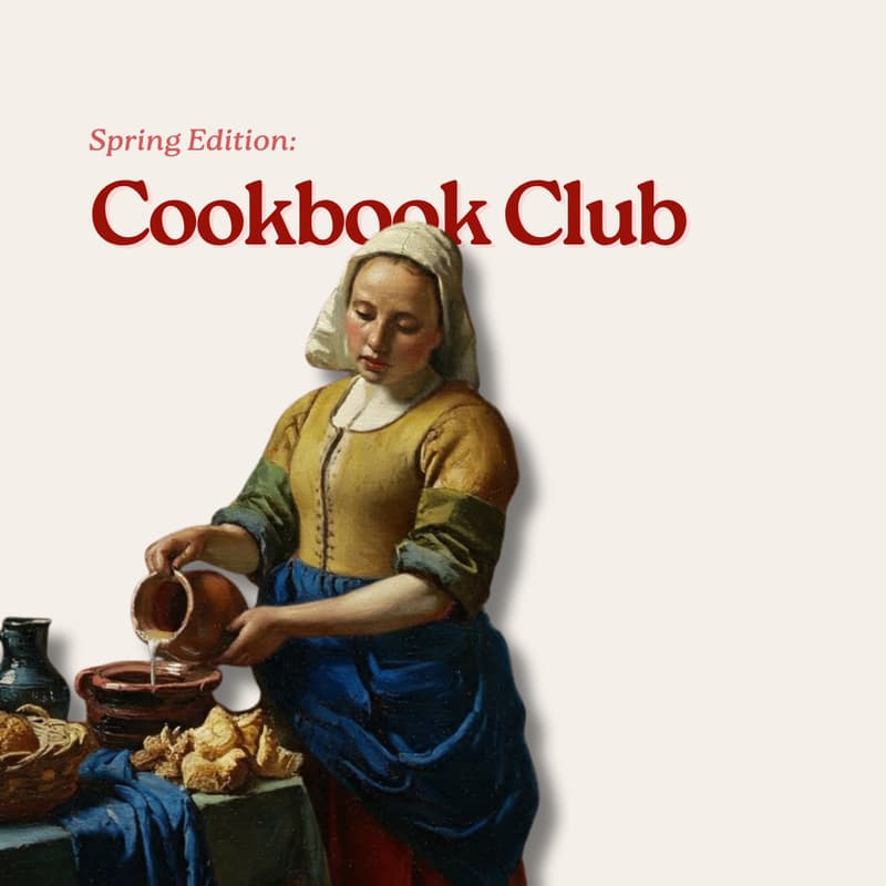 Cover Image for Cookbook Club: Spring Edition