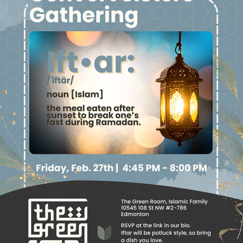 Cover Image for Convert Sisters Iftar