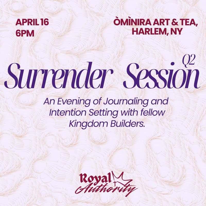 Cover Image for Surrender Session: Q2 Vision Casting