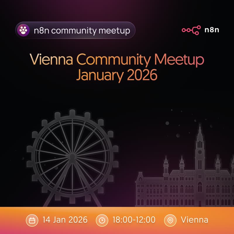 Cover Image for n8n Vienna Community Meetup