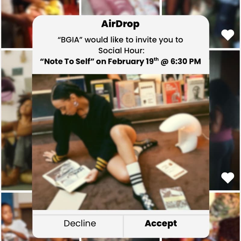 Cover Image for BGIA Social Hour: Note To Self