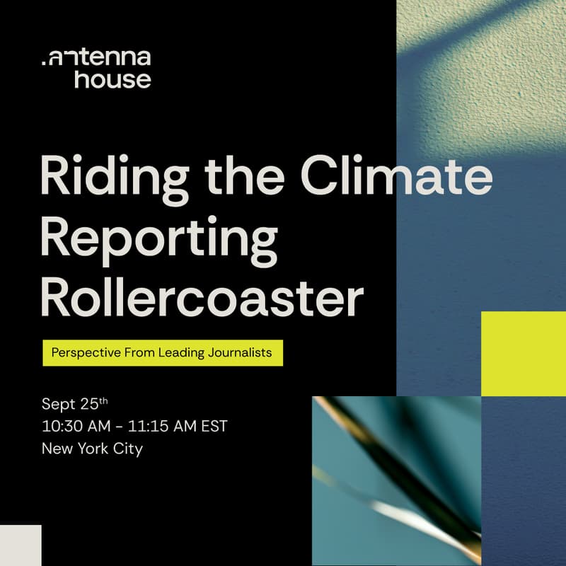 Cover Image for Riding the Climate Reporting Rollercoaster: Media Panel with CBS News & Heatmap News