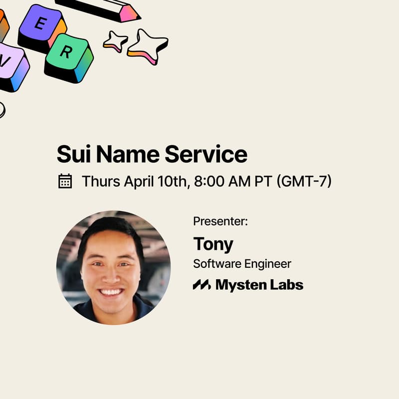 Cover Image for Enhance your product UX with Sui Name Service