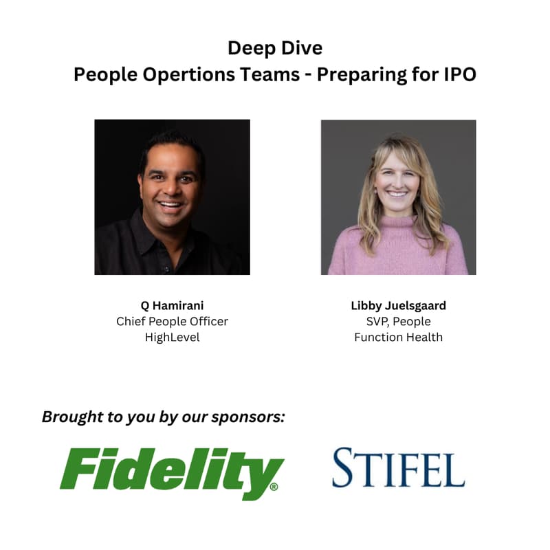 Cover Image for Road to IPO Series - Deep Dive - People Operations: Preparing for IPO