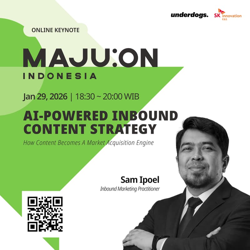 Cover Image for [MAJU:ON Keynote] AI-Powered Inbound Content Strategy