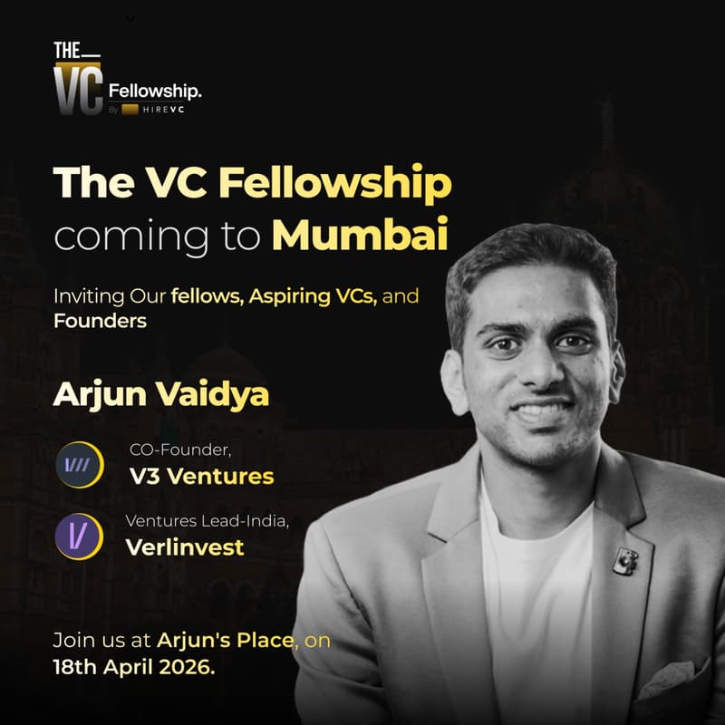 Cover Image for The VC Fellowship Meetup With Arjun Vaidya