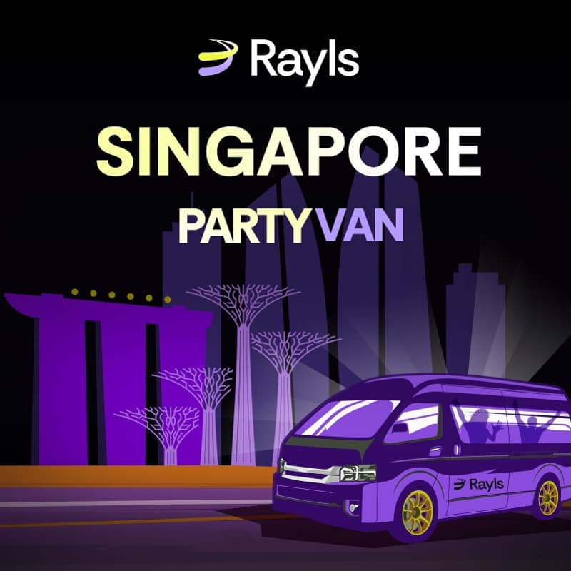 Cover Image for The Rayls road to TGE : Hop-on hop-off party buses