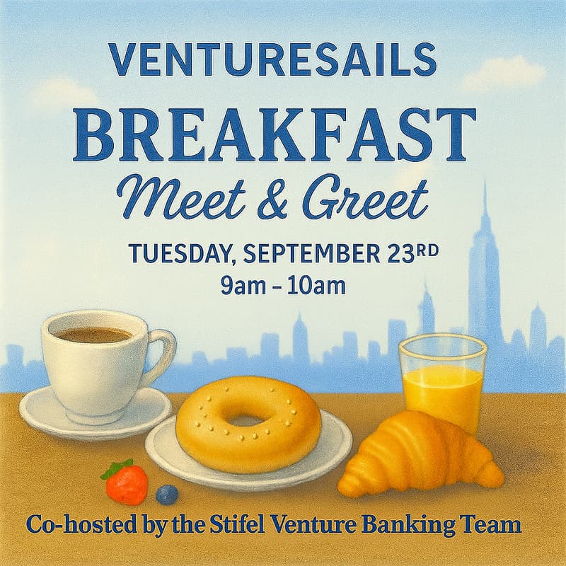Cover Image for Sept 23rd VentureSails Breakfast Meet & Greet