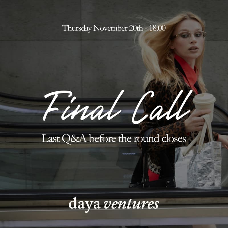 Cover Image for 🚨 FINAL CALL: Join the Daya Ventures Q&A – Your Last Shot at Ownership