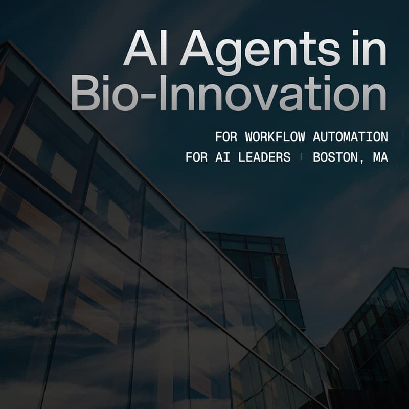 Cover Image for Executive Dinner: Leveraging AI Agents in Life Sciences (Pharma & Med Device)
