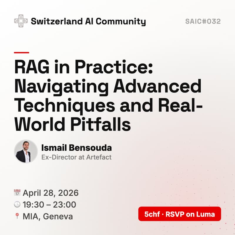 Cover Image for SAIC #032 - RAG in Practice: Navigating Advanced Techniques and Real-World Pitfalls