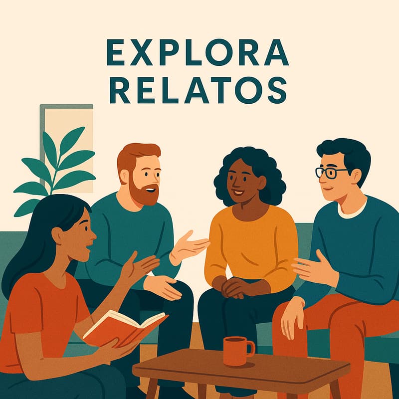 Cover Image for Explorando Relatos – Club de lectura mensual