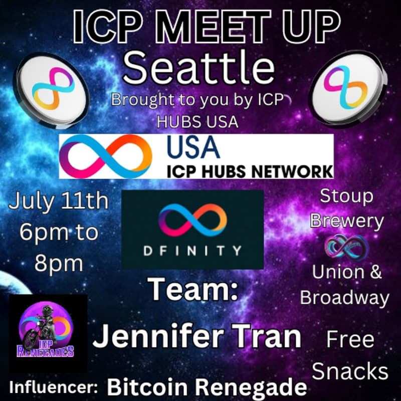Cover Image for ICP Meetup @ Seattle July 2024