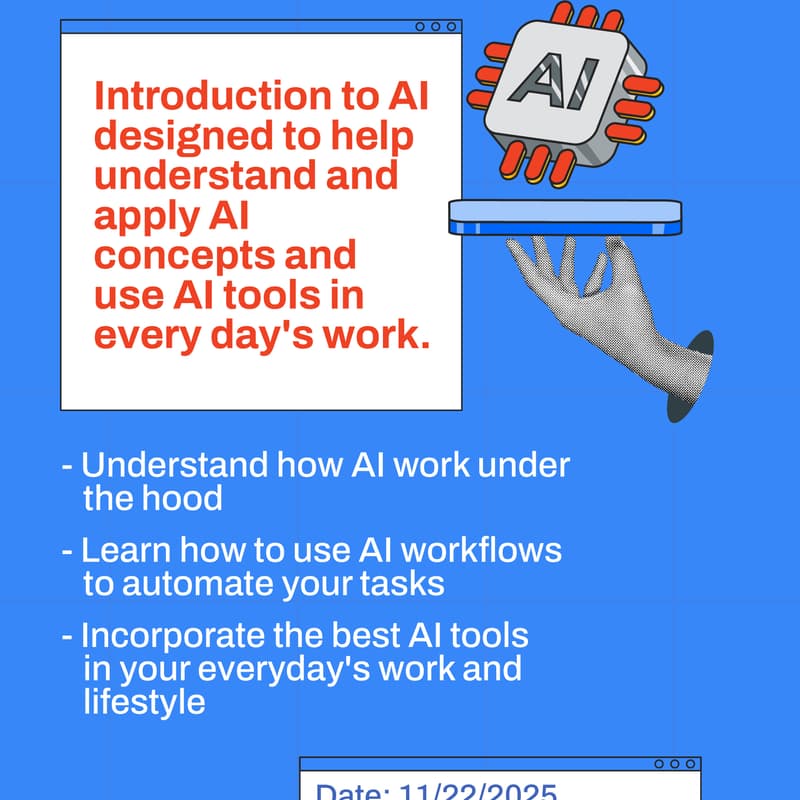 Cover Image for AI for Non-tech professionals with Anas Al Husseini