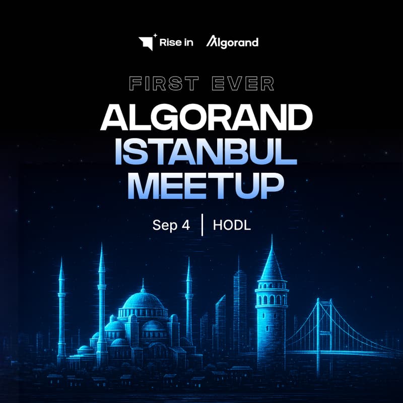 Cover Image for Algorand Istanbul Meetup