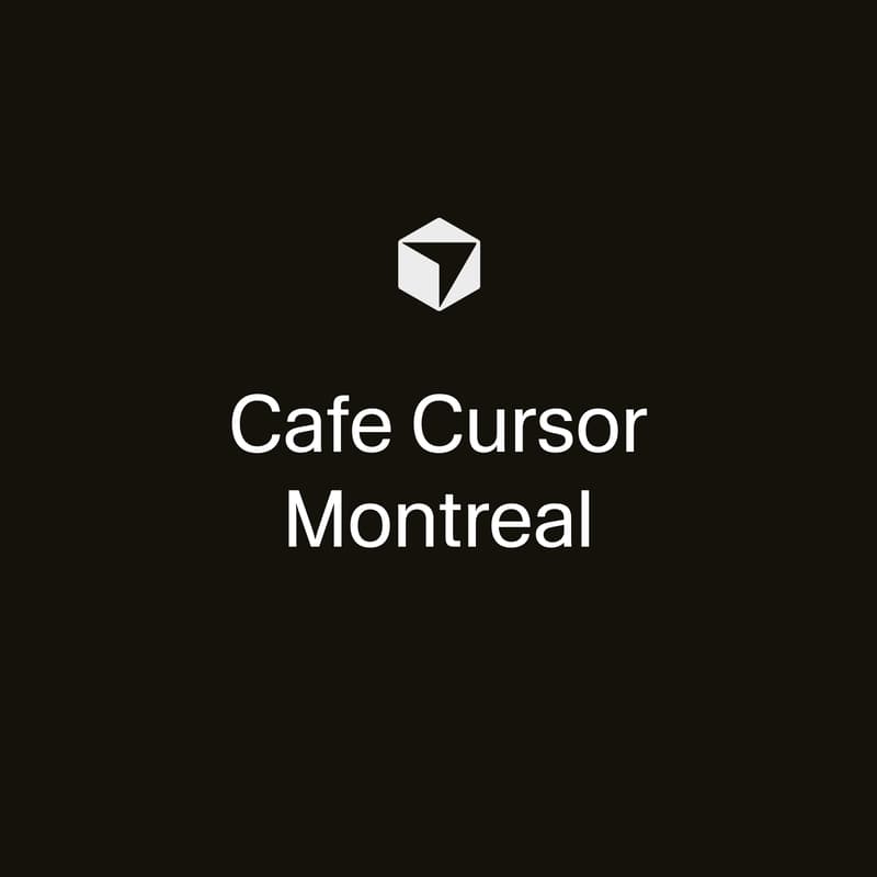 Cover Image for Cafe Cursor Montreal